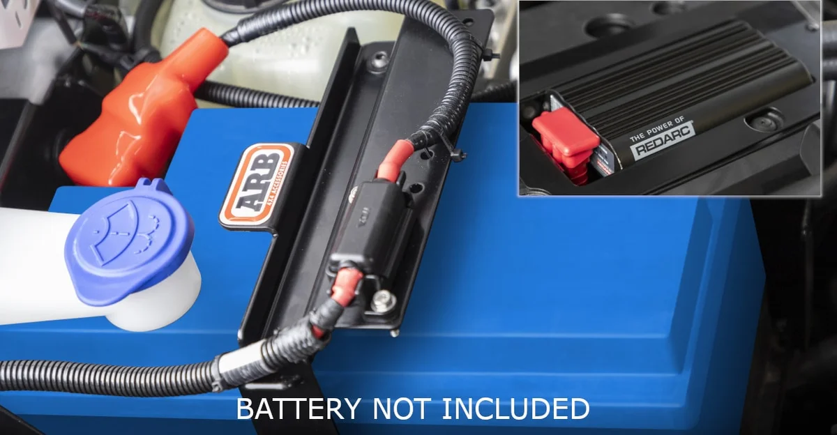 Auxilary Battery Kit - Under Bonnet