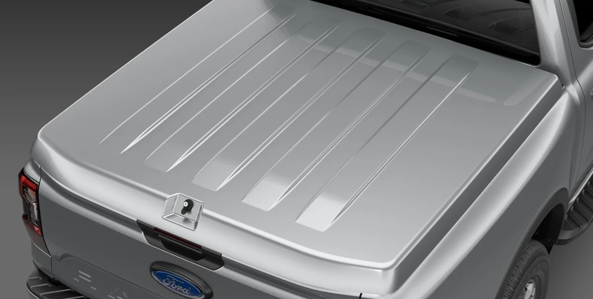 Tonneau Cover - Hard Painted (Body Colour) - 1 Piece Double Cab