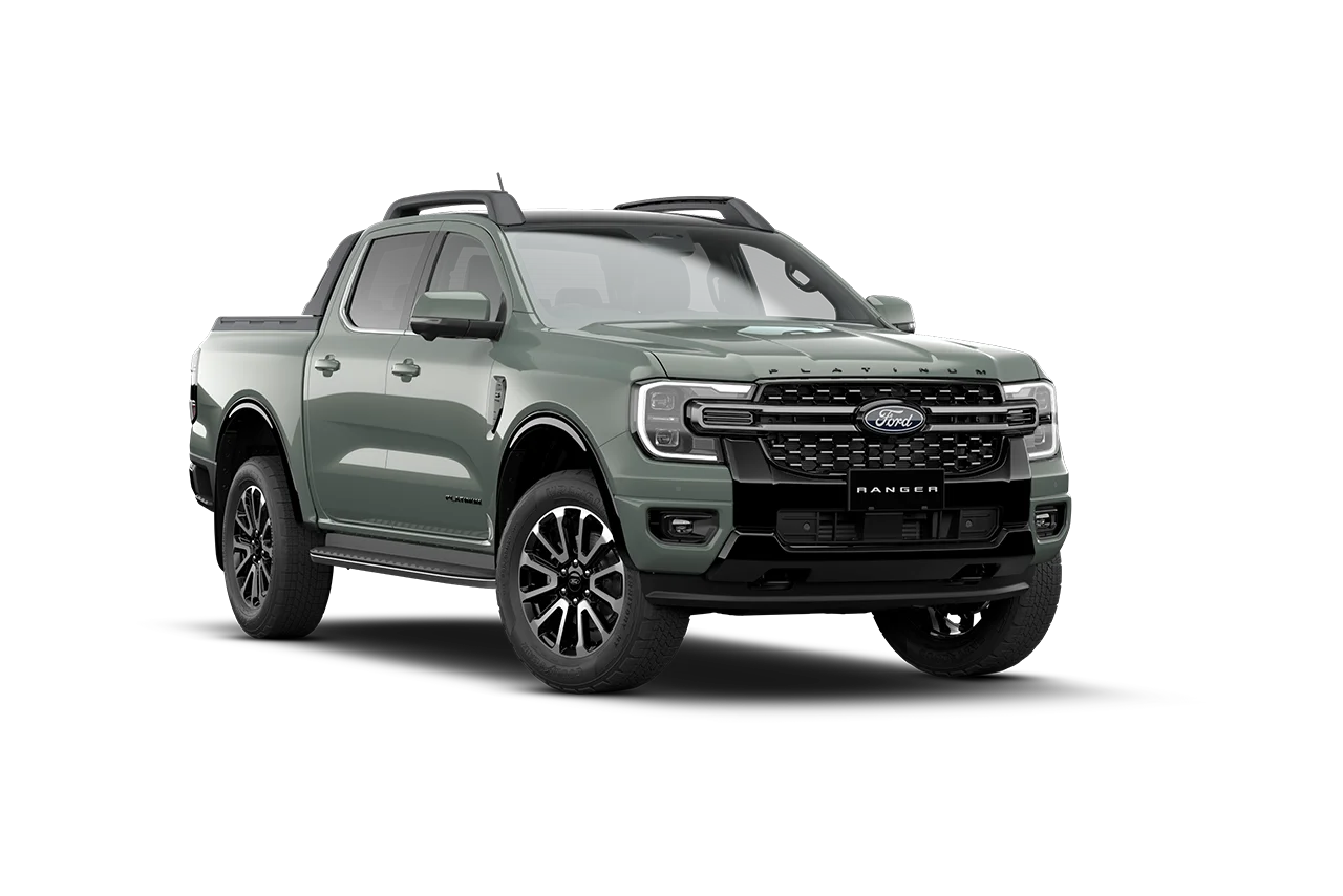 front view of green platinum