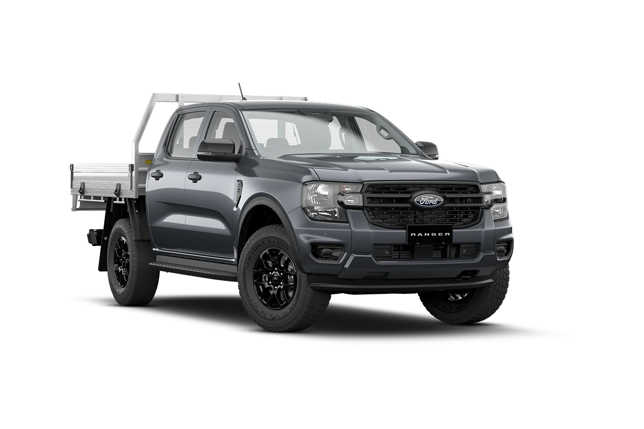 front view of grey xls