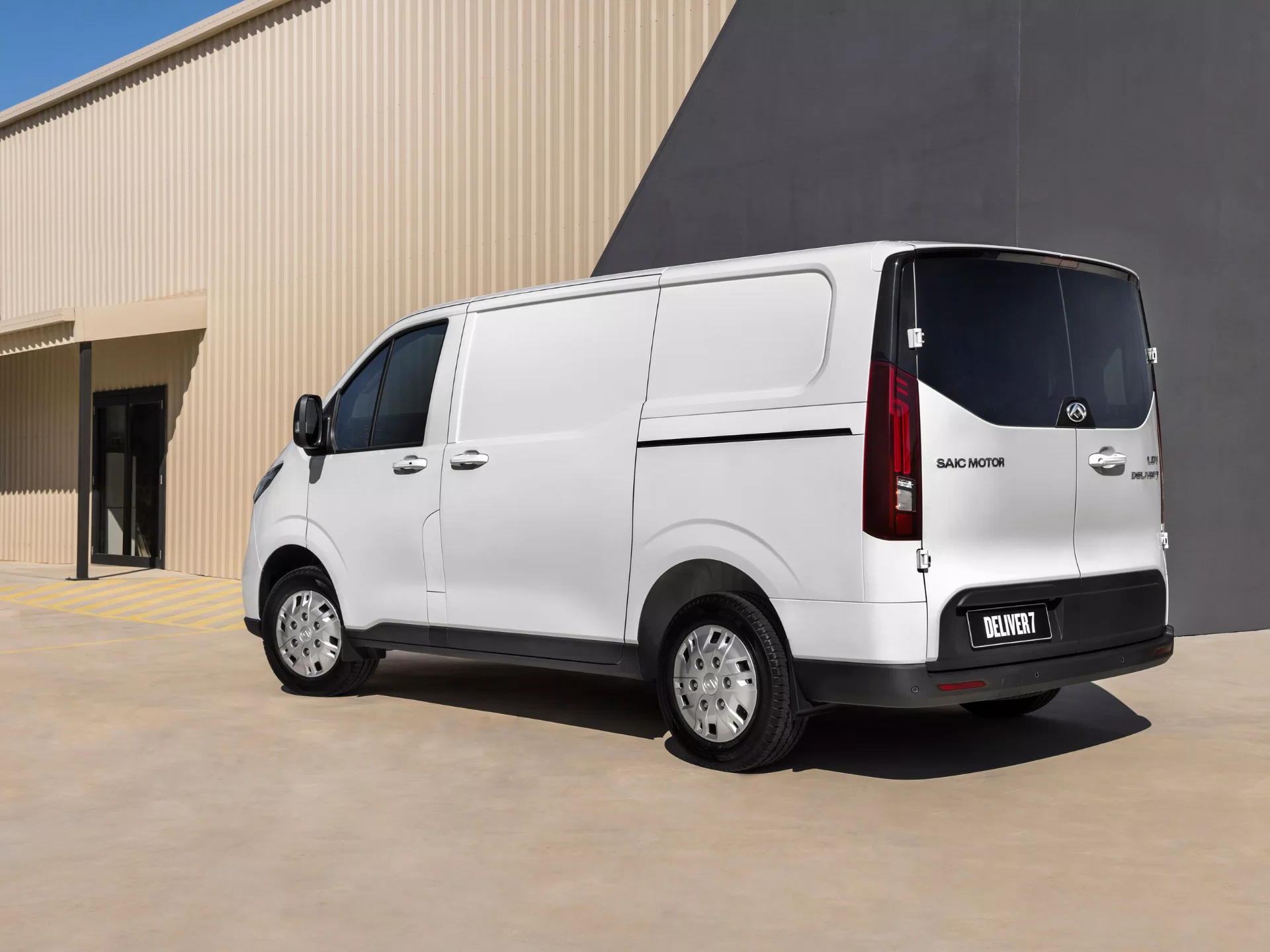 New LDV Deliver 7 Van rear showing short wheelbase in Australia
