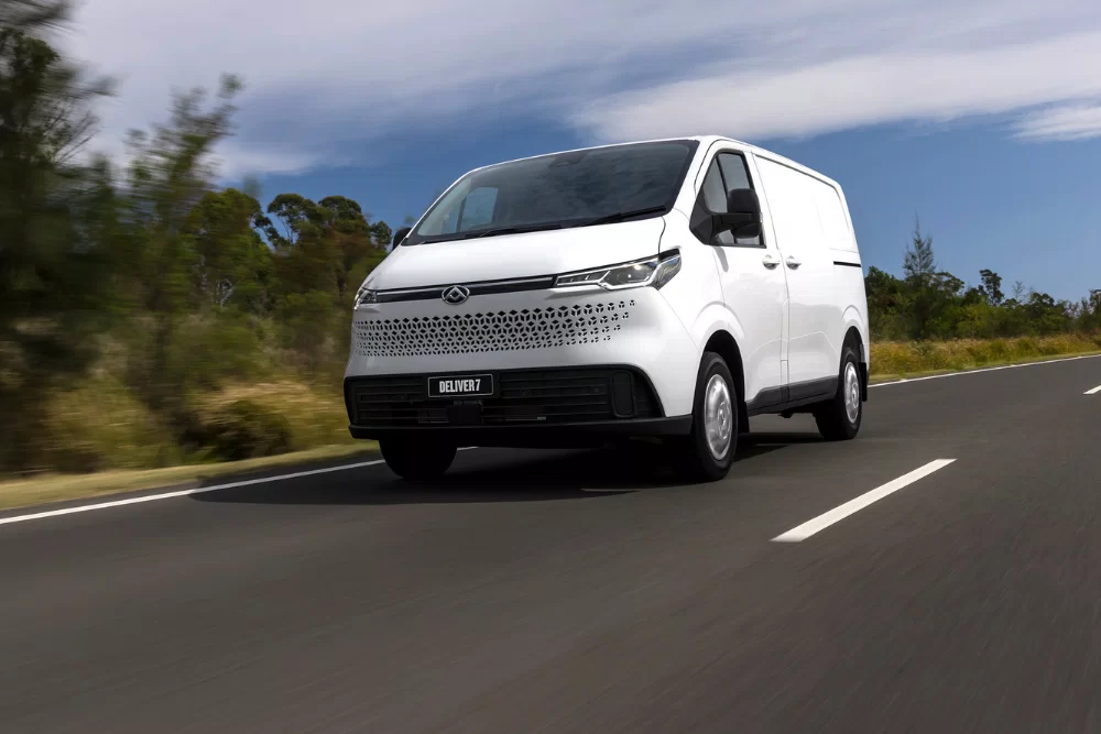 New LDV Deliver 7 Van performance on the road