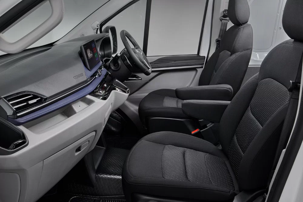 New LDV Deliver 7 Van interior showing driver's seat