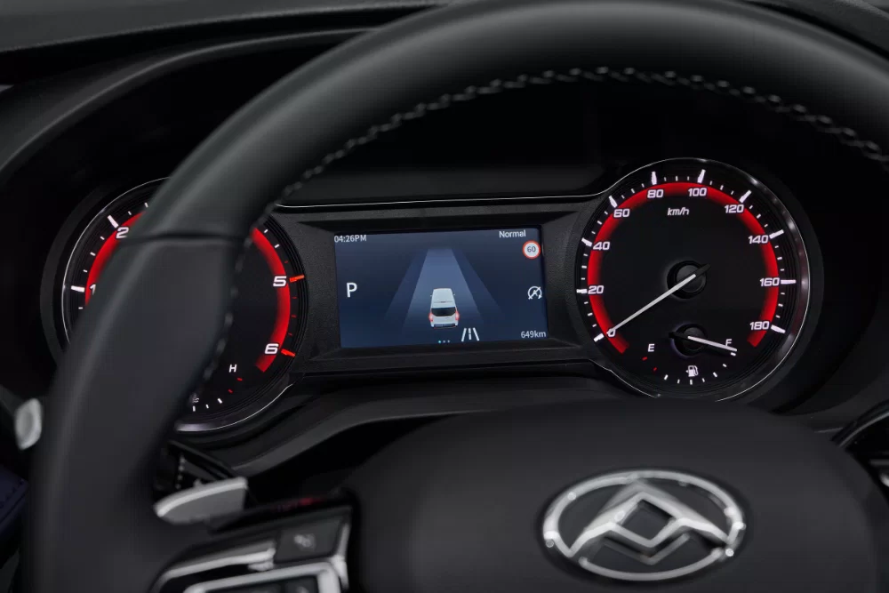 New LDV Deliver 7 Van driver's digital display