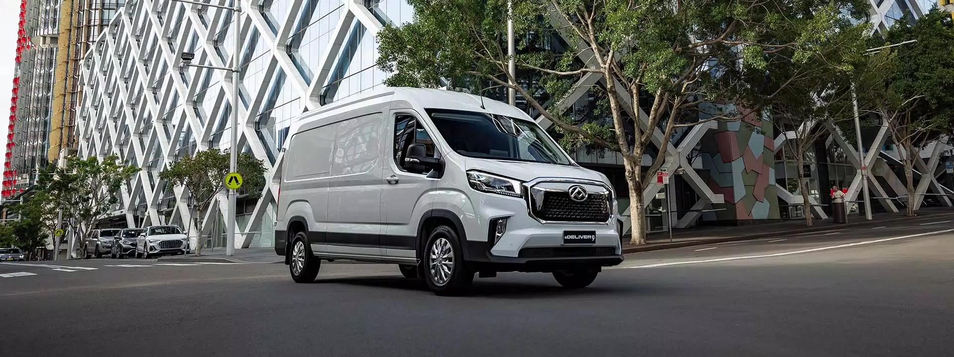 THE ALL-ELECTRIC eDELIVER 9 VAN