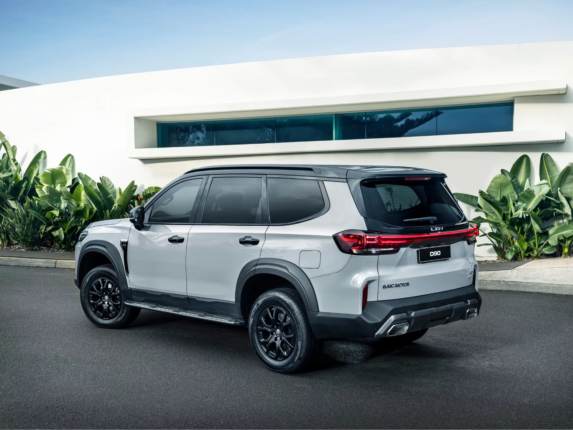 Rear Styling of the New 2025 LDV D90 in Australia