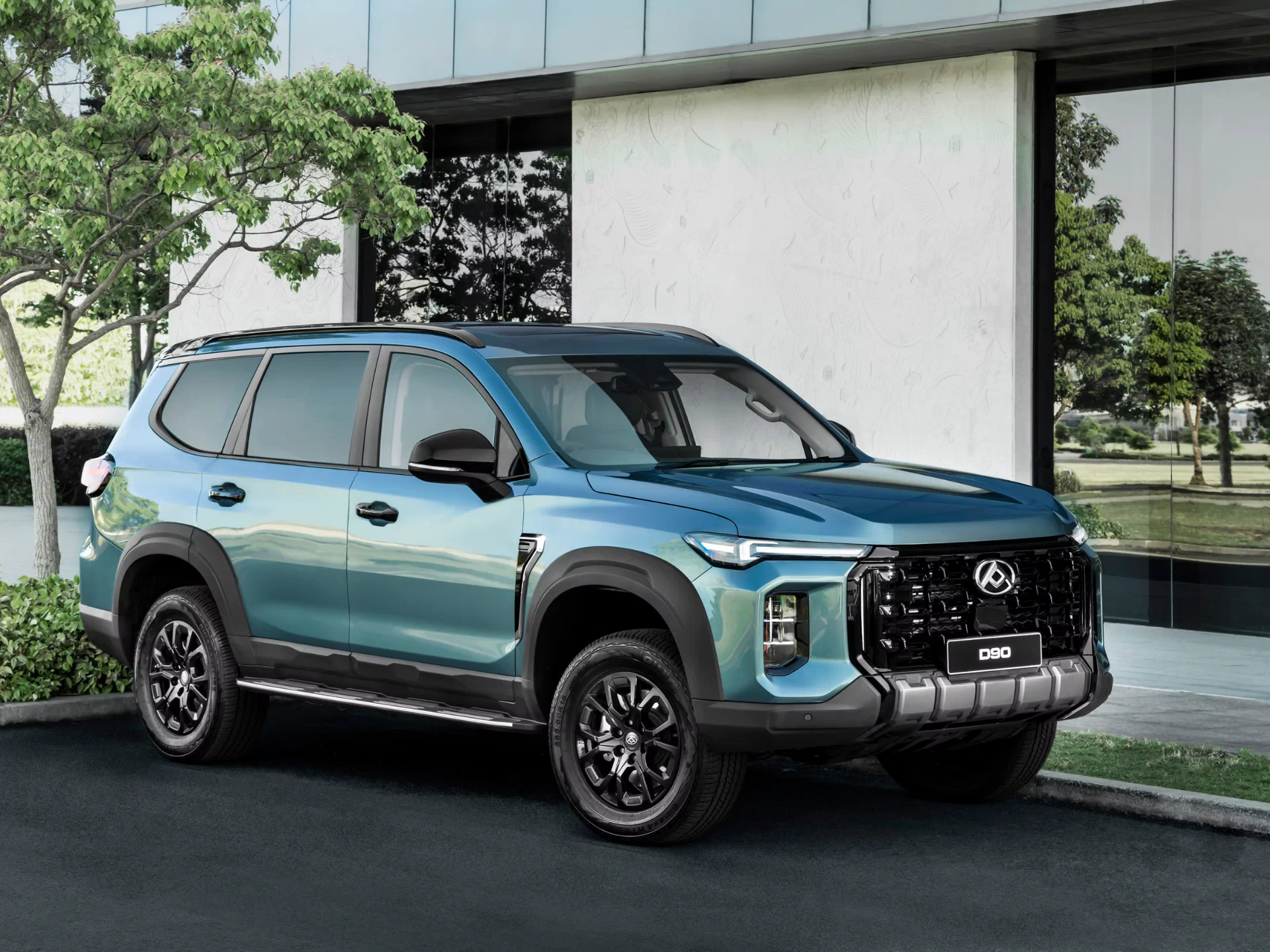 Green Front Styling of the New 2025 LDV D90 in Australia