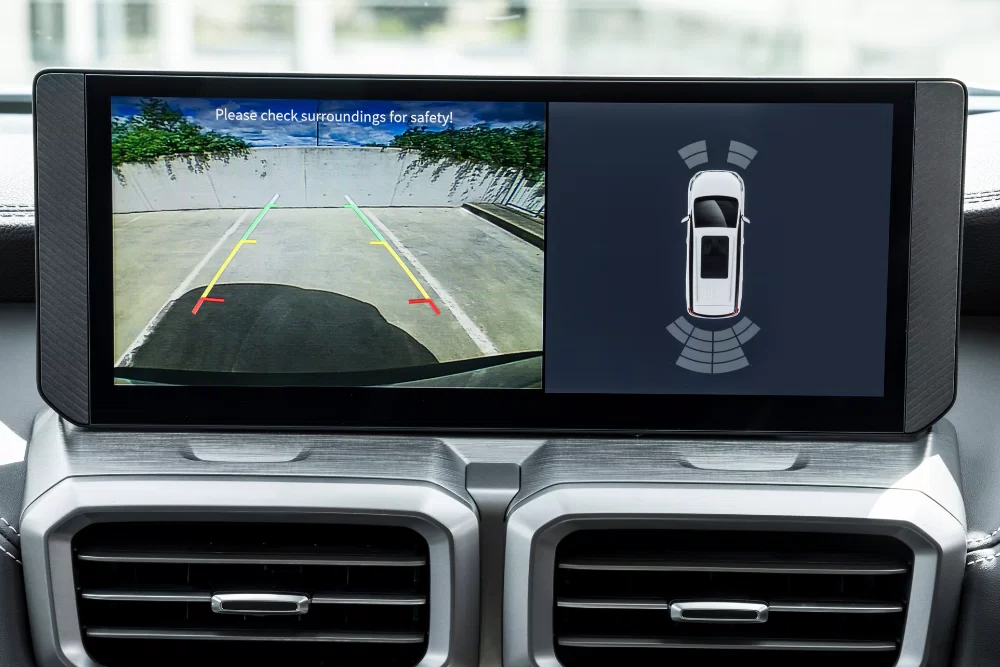Rear view camera on the New 2025 LDV D90