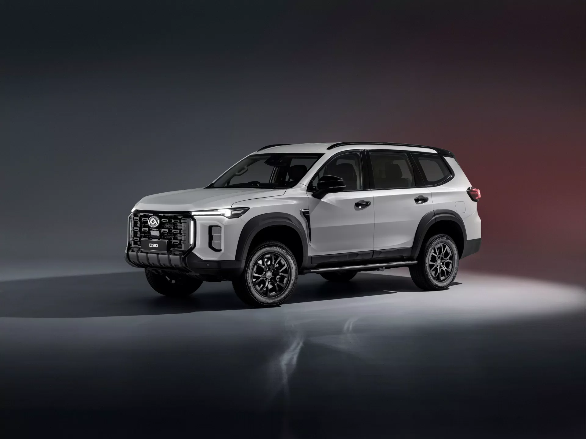 Dark studio photo of the New 2025 LDV D90 in Australia