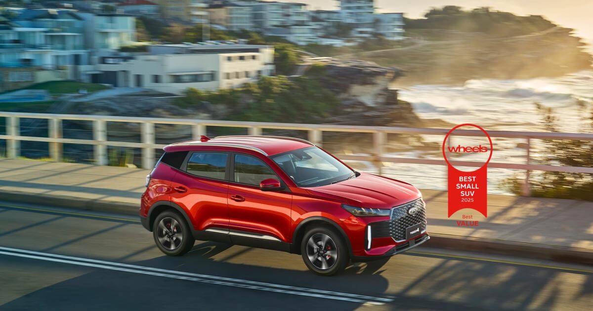 TIGGO 4 wins Wheels’ Best Small SUV award