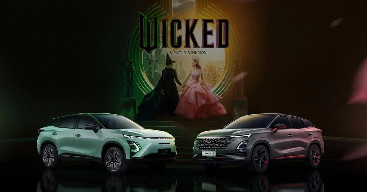 Chery teams with Universal Pictures to celebrate the launch of Wicked.