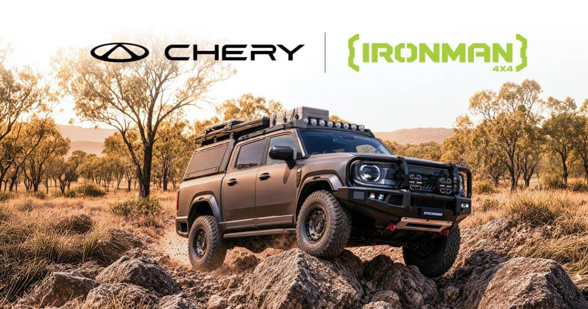Chery partners with IRONMAN 4X4 on Stockman accessories