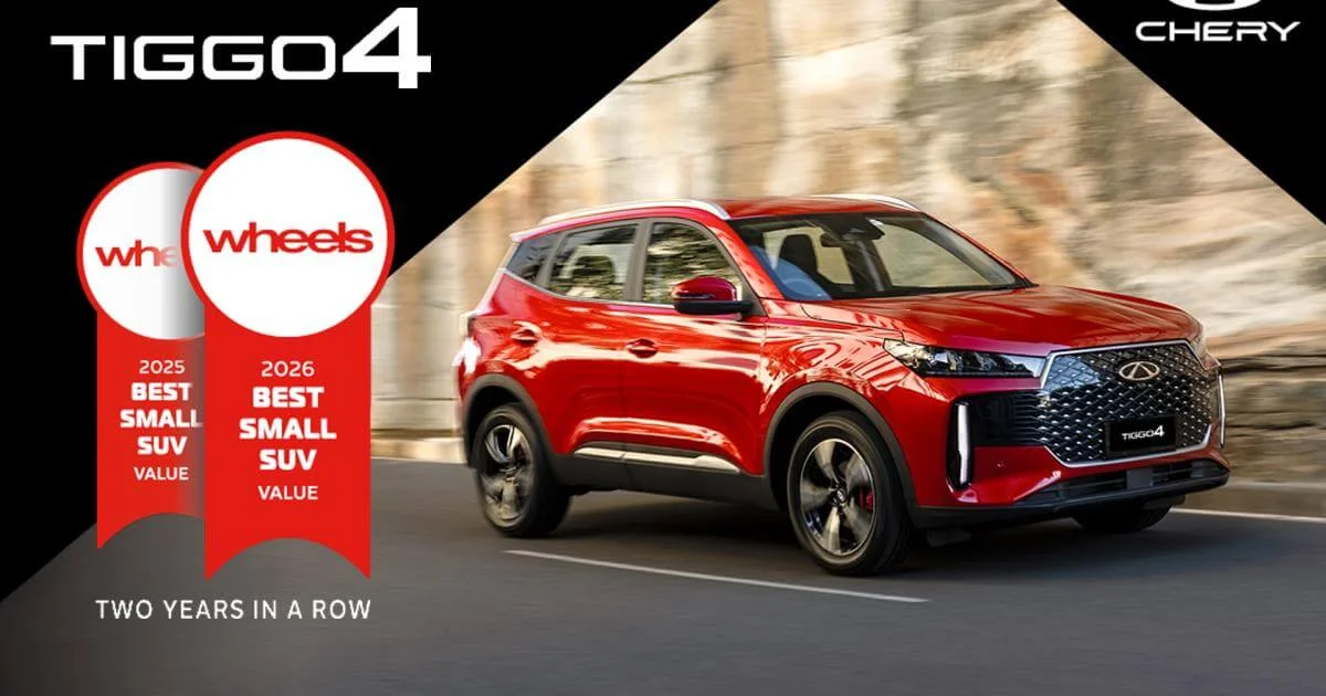 Tiggo 4 wins Wheels’ Best Small SUV award for consecutive years