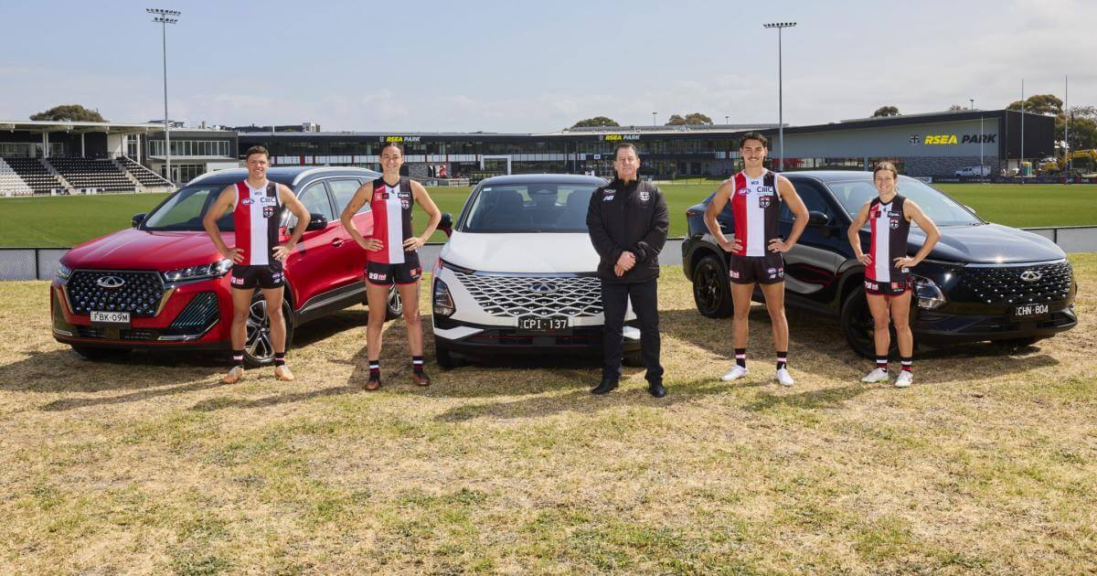Chery partners with St Kilda Football Club