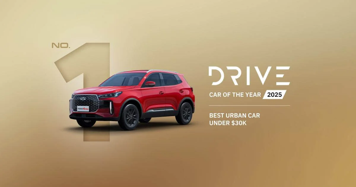Chery Tiggo 4 Pro Crowned “Best Urban Car Under $30K” in the 2025 Drive Car of the Year Awards