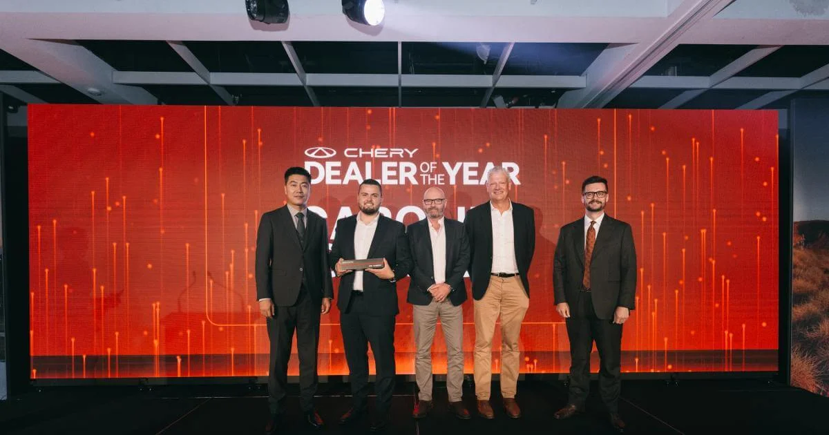 Chery Australia Celebrates Top Dealer Performers at Inaugural Dealer of the Year Awards