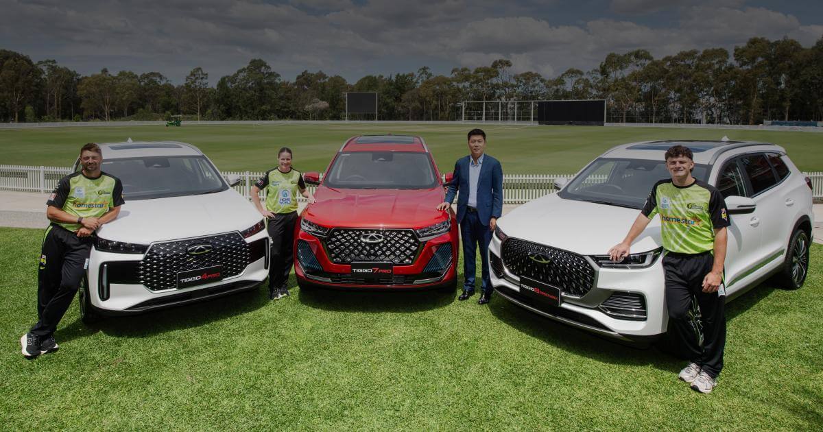 Sydney Thunder announces partnership with Chery as Official Vehicle Partner for WBBL and BBL