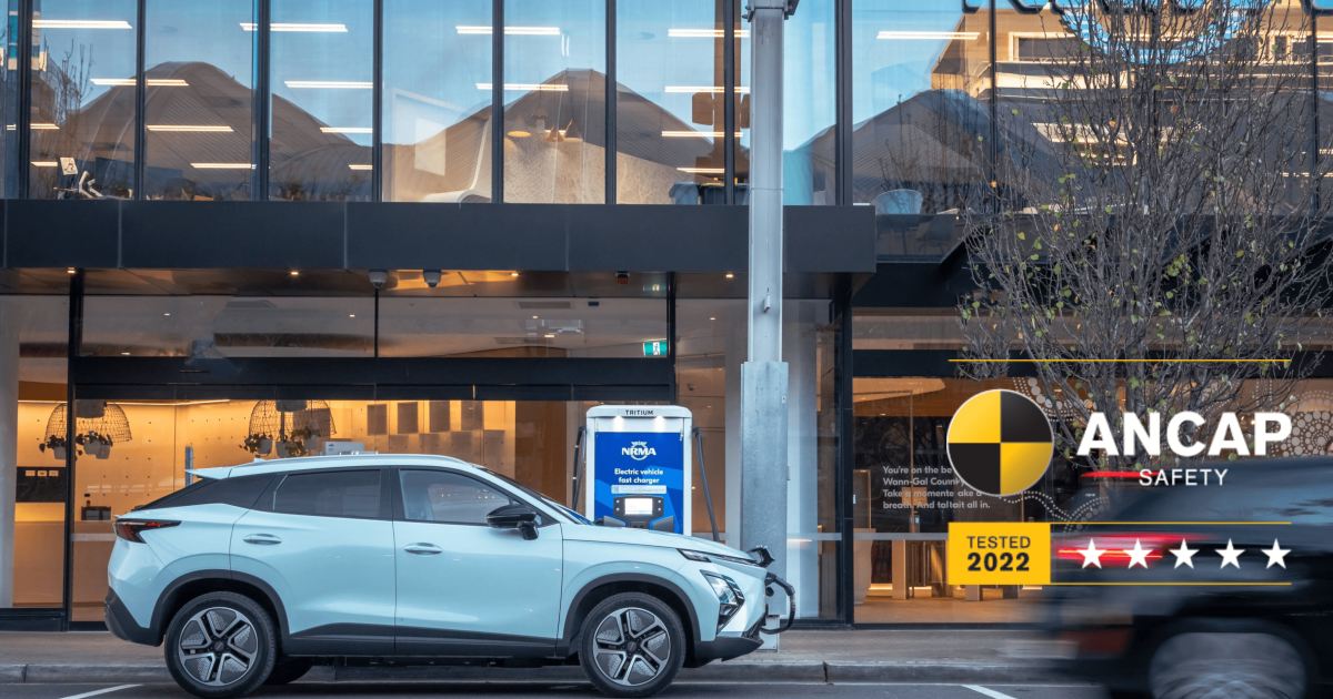 Chery’s OMODA 5 Awarded Five-Star ANCAP Safety Rating including new E5 electric vehicle