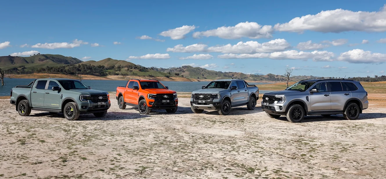 Ranger and Everest Built for Australia