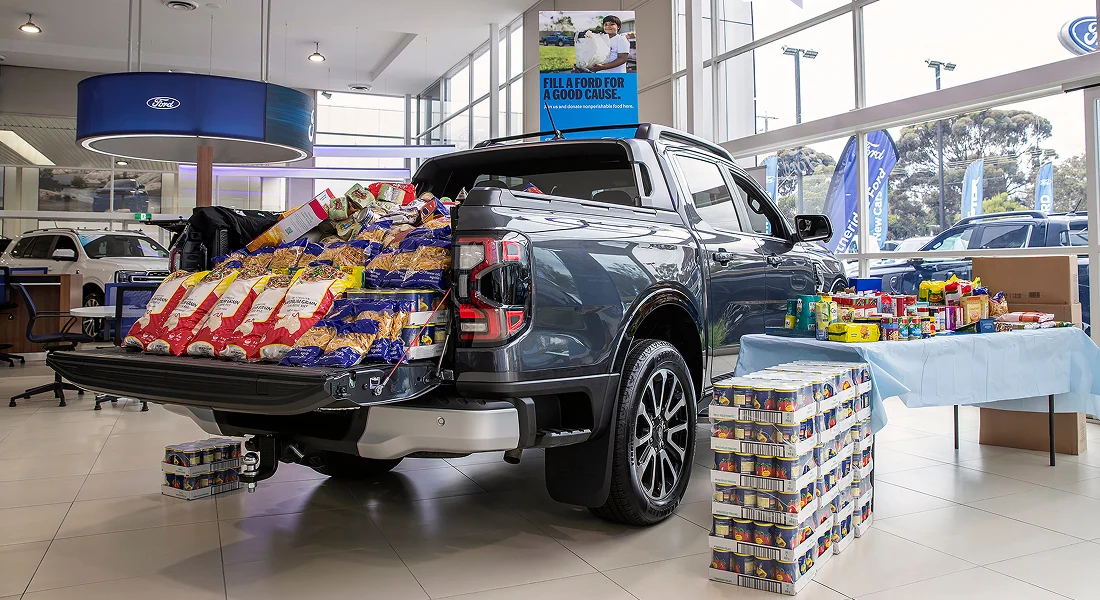 Help Ford Dealers fight hunger 