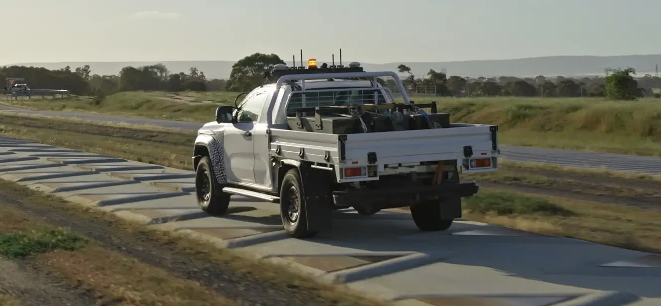 Ranger Super Duty Suspension & Robot Test
