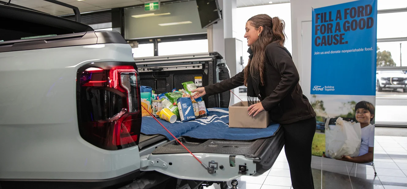 Global Food Drive & OzHarvest Partnership