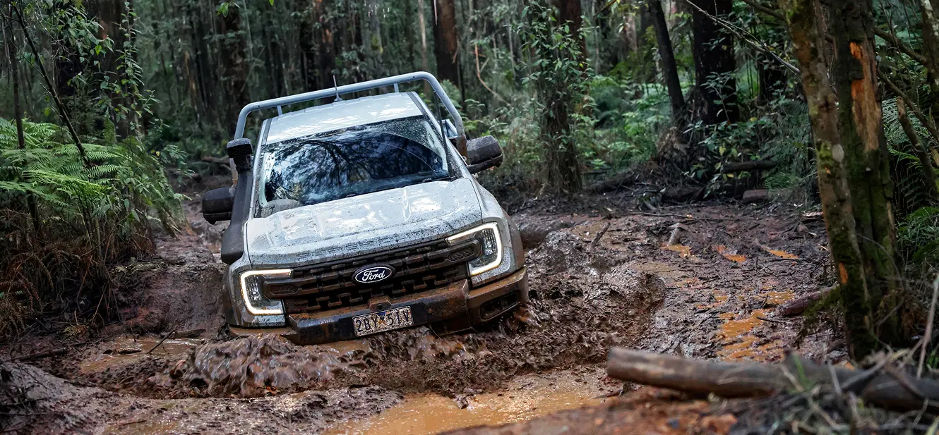 Ranger Super Duty Truck Mud Test Trials