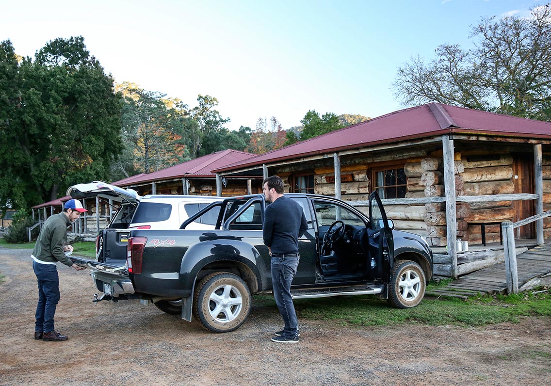 Packing up the MU-X and D-MAX
