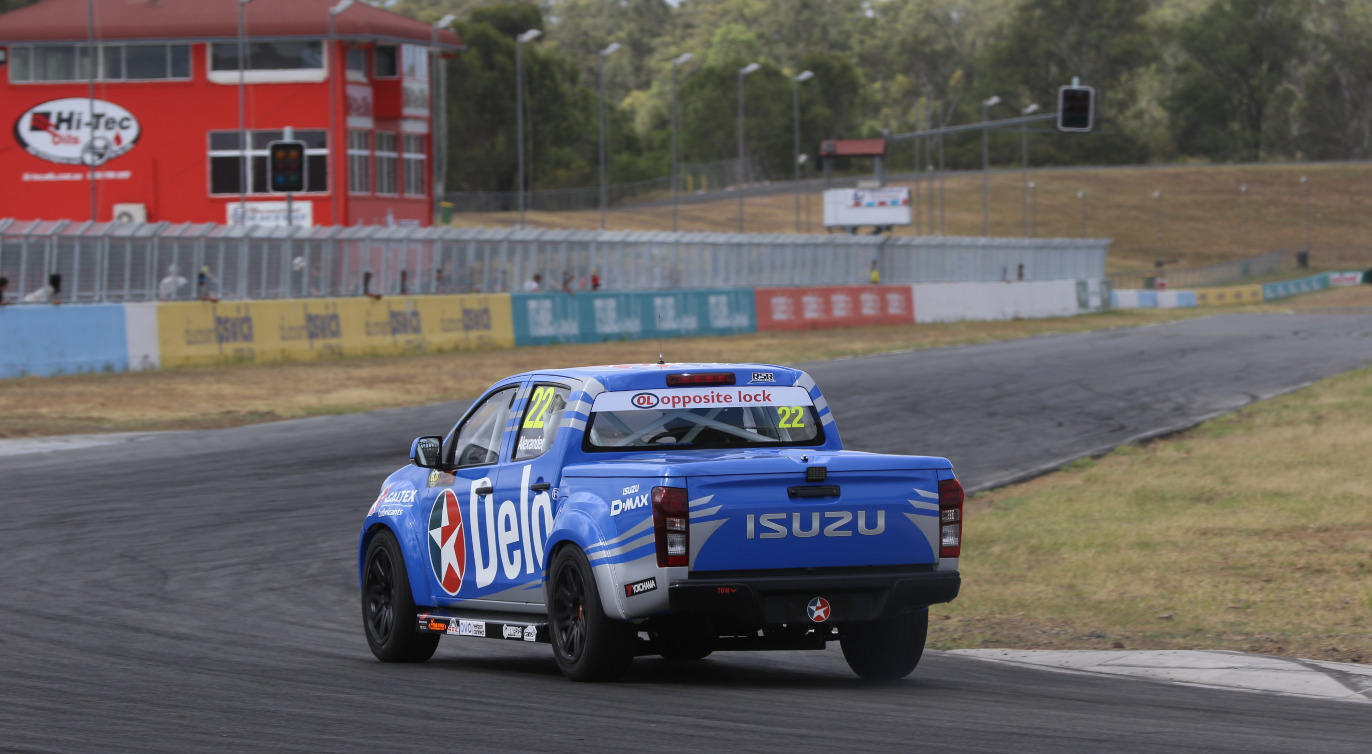 D-MAX SuperUte Impresses During Testing Ahead of Adelaide 500