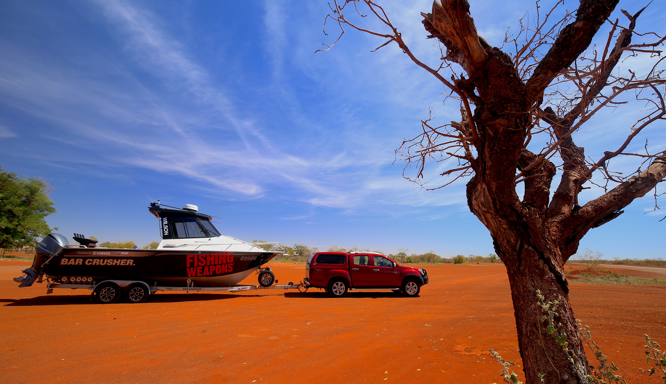 Hook, Line & Sinker Magnetic Red D-MAX