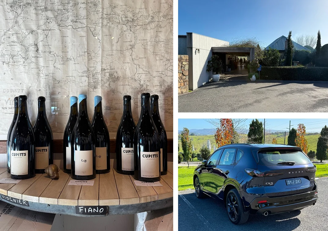 Cupitt's Estate vineyard and winery near Milton, Shoalhaven wine region NSW South Coast