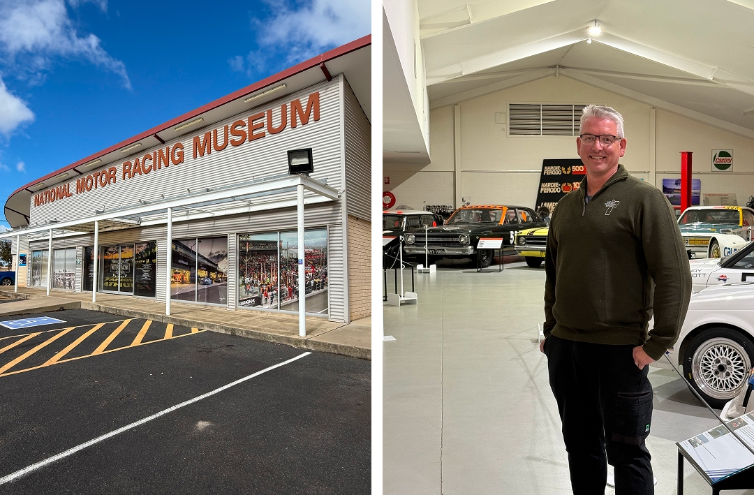 National Motor Racing Museum, Museums Bathurst. Brad Owen, Museum Co-ordinator