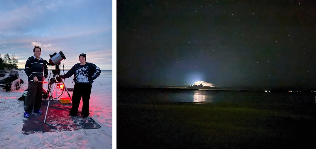 Jervis Bay Stargazing experience near Huskisson, dark sky astronomy NSW South Coast