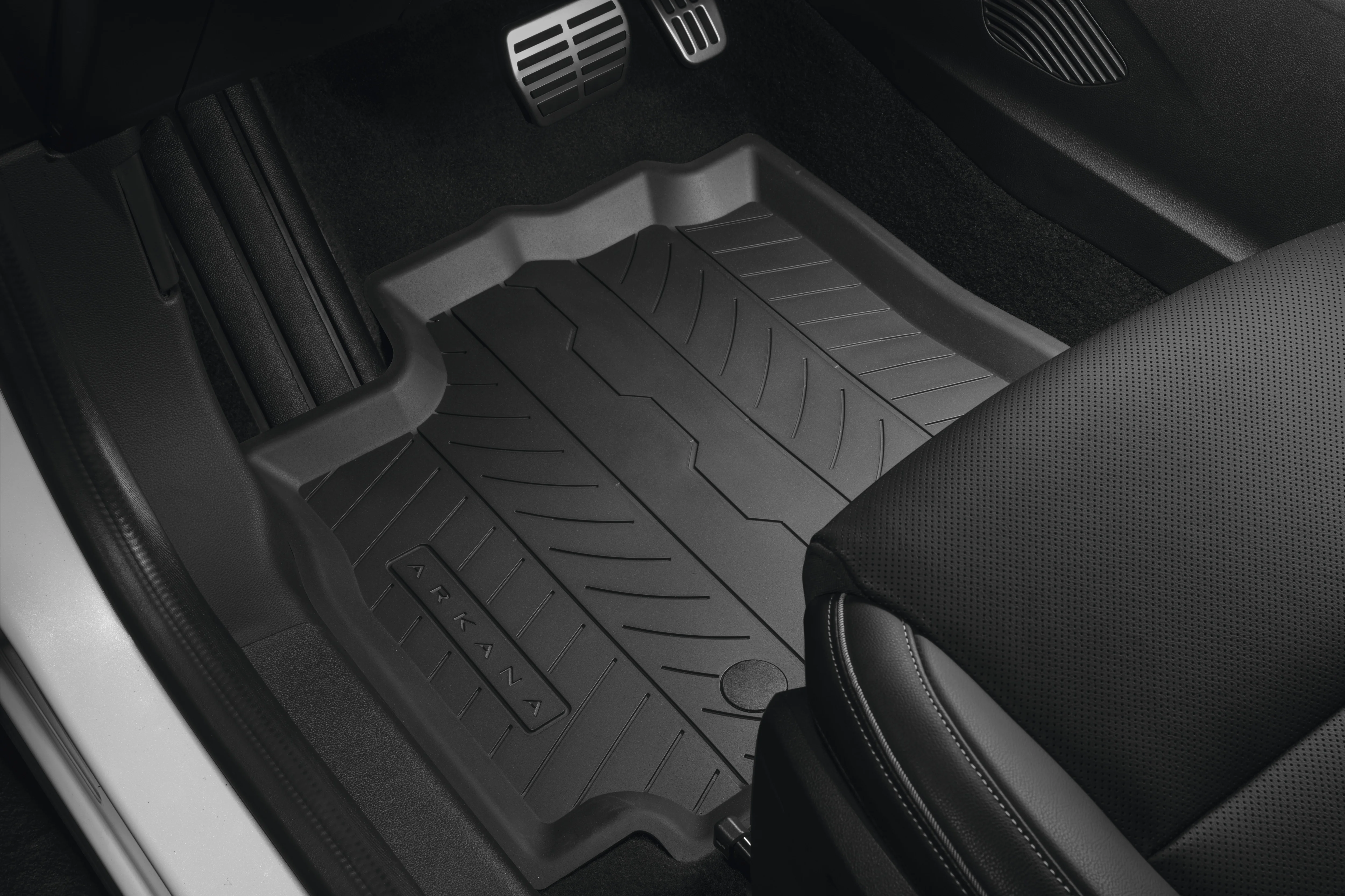 Rubber floor mats