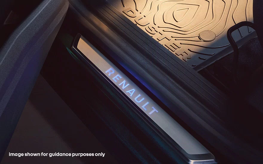Renault illuminated front door sills