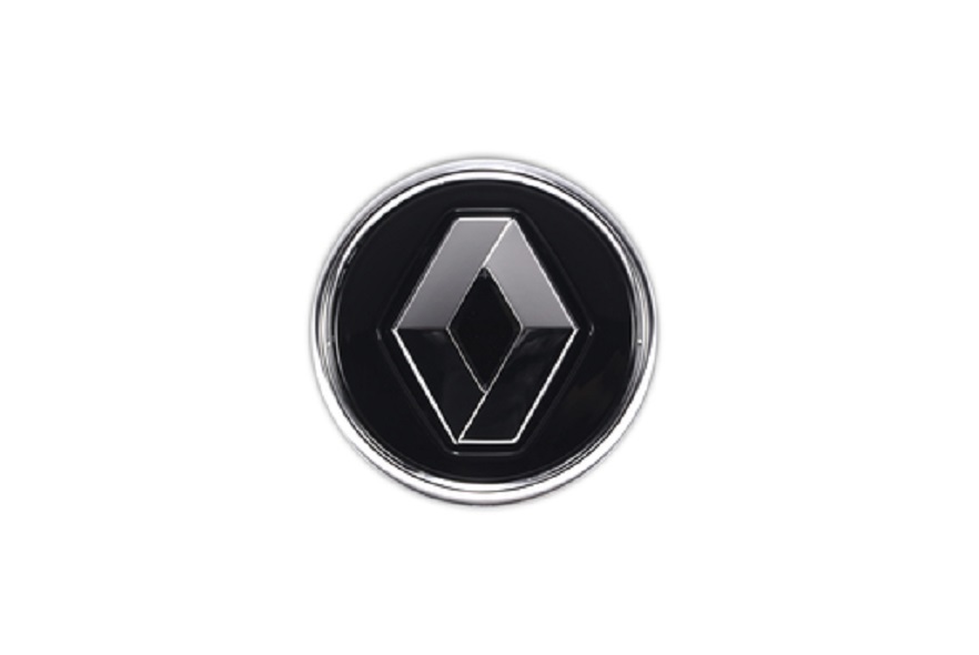 Centre cap - Renault Noir (Gloss Black)