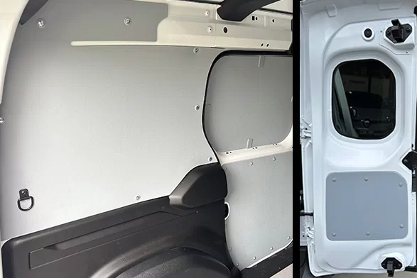 PPE wall lining lining (top & bottom) - SWB- 2x sliding doors