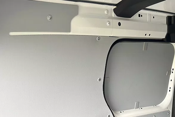 PPE wall lining lining (top half only) - SWB - 2x sliding doors