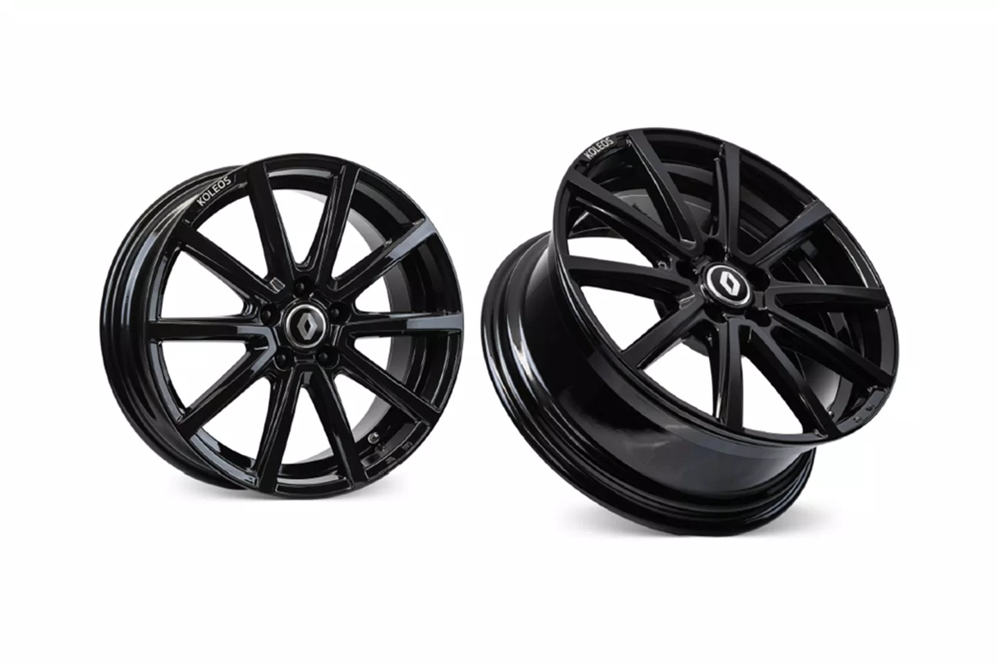 18" alloy wheels - Black x4, including tyre pressure valve