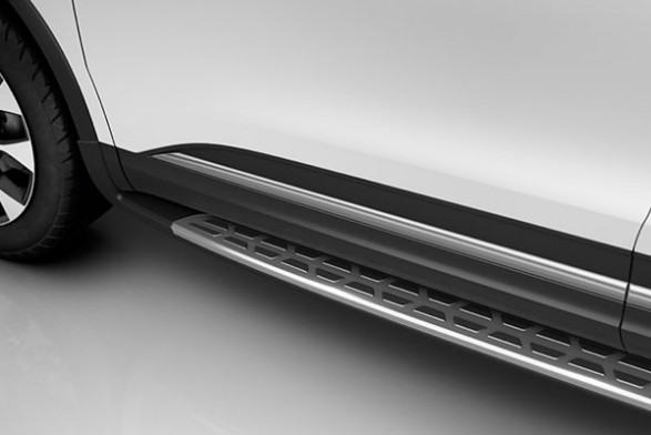 Koleos side step kit^
