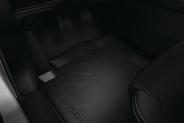 Rubber floor mats