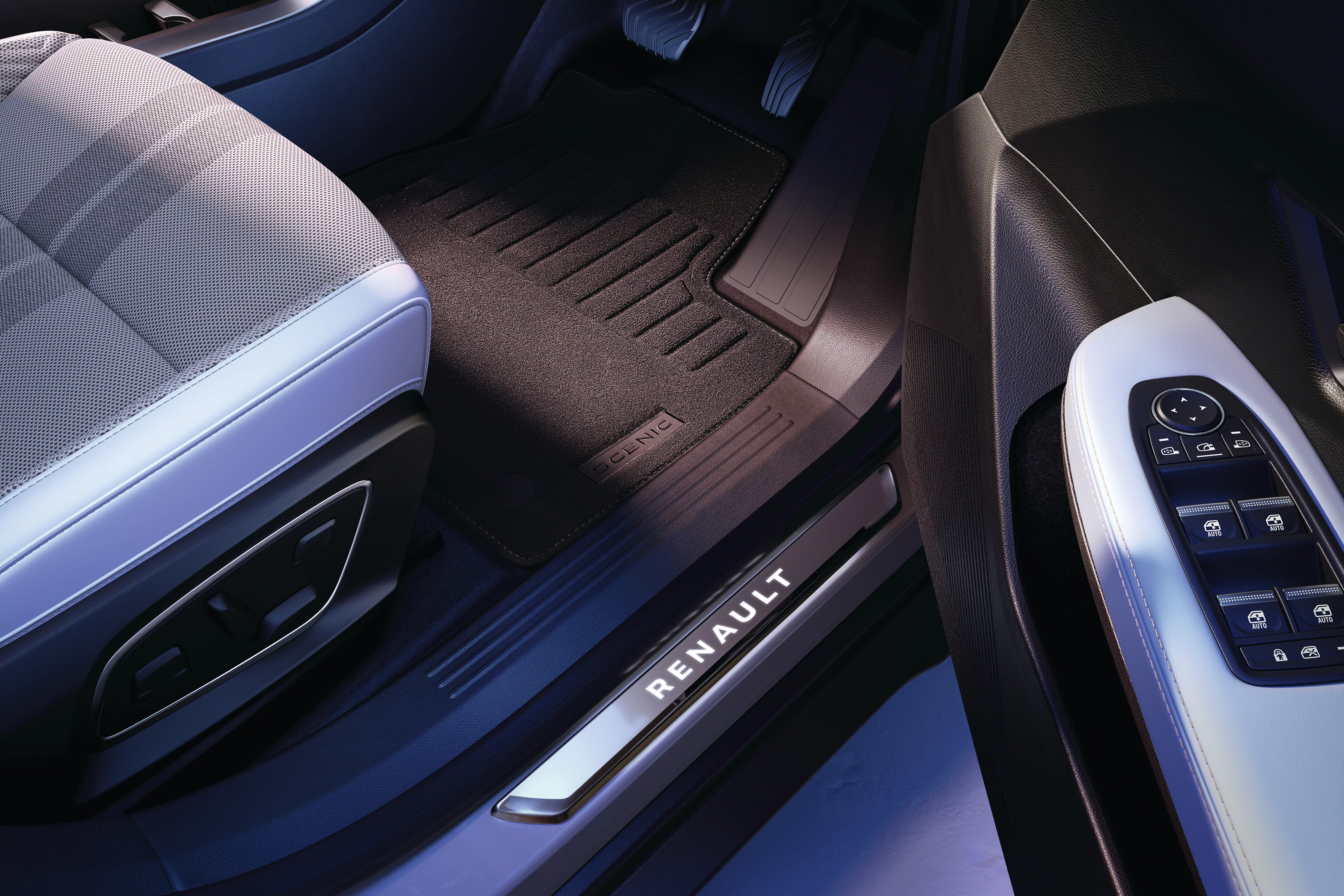 Renault illuminated door sills