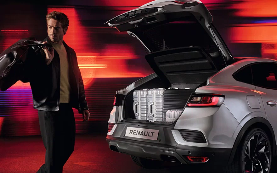 Renault Arkana esprit Alpine suv coupé 485 litre boot space