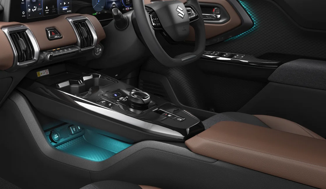 Floating centre console
