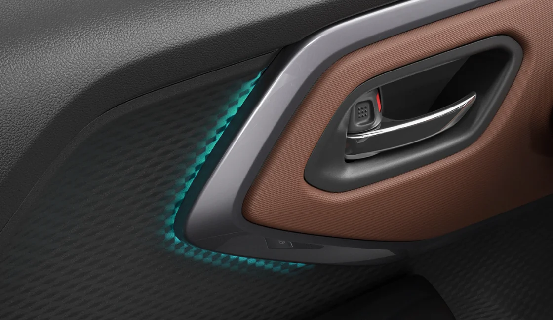 12-colour ambient lighting