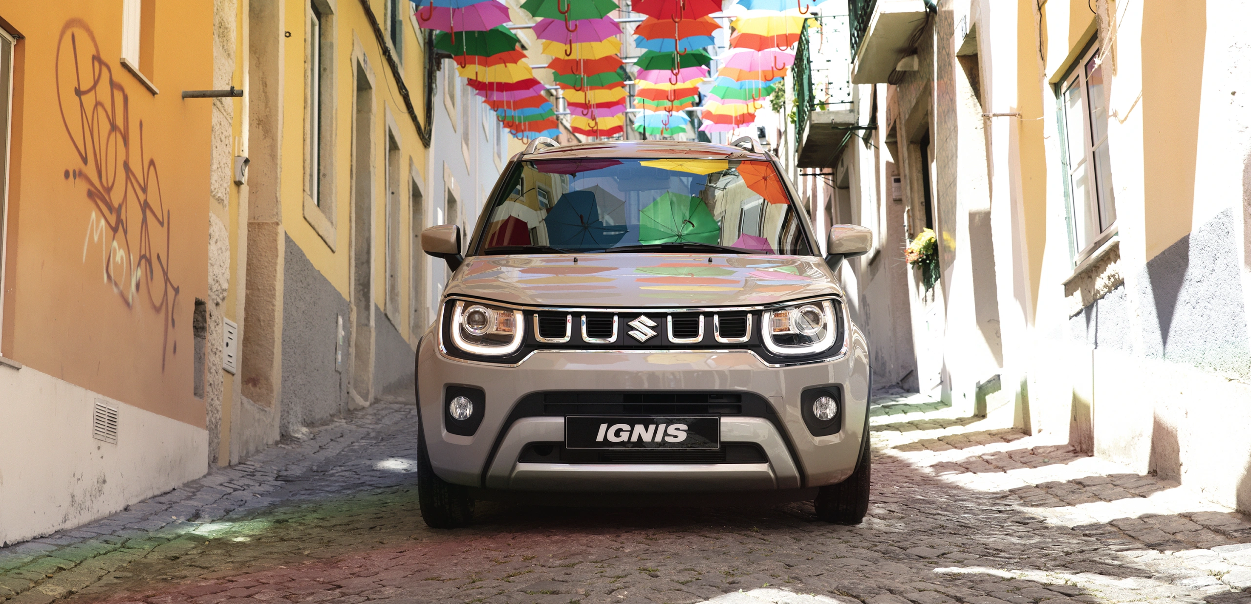 Suzuki Ignis is the smart choice for navigating narrow city laneways