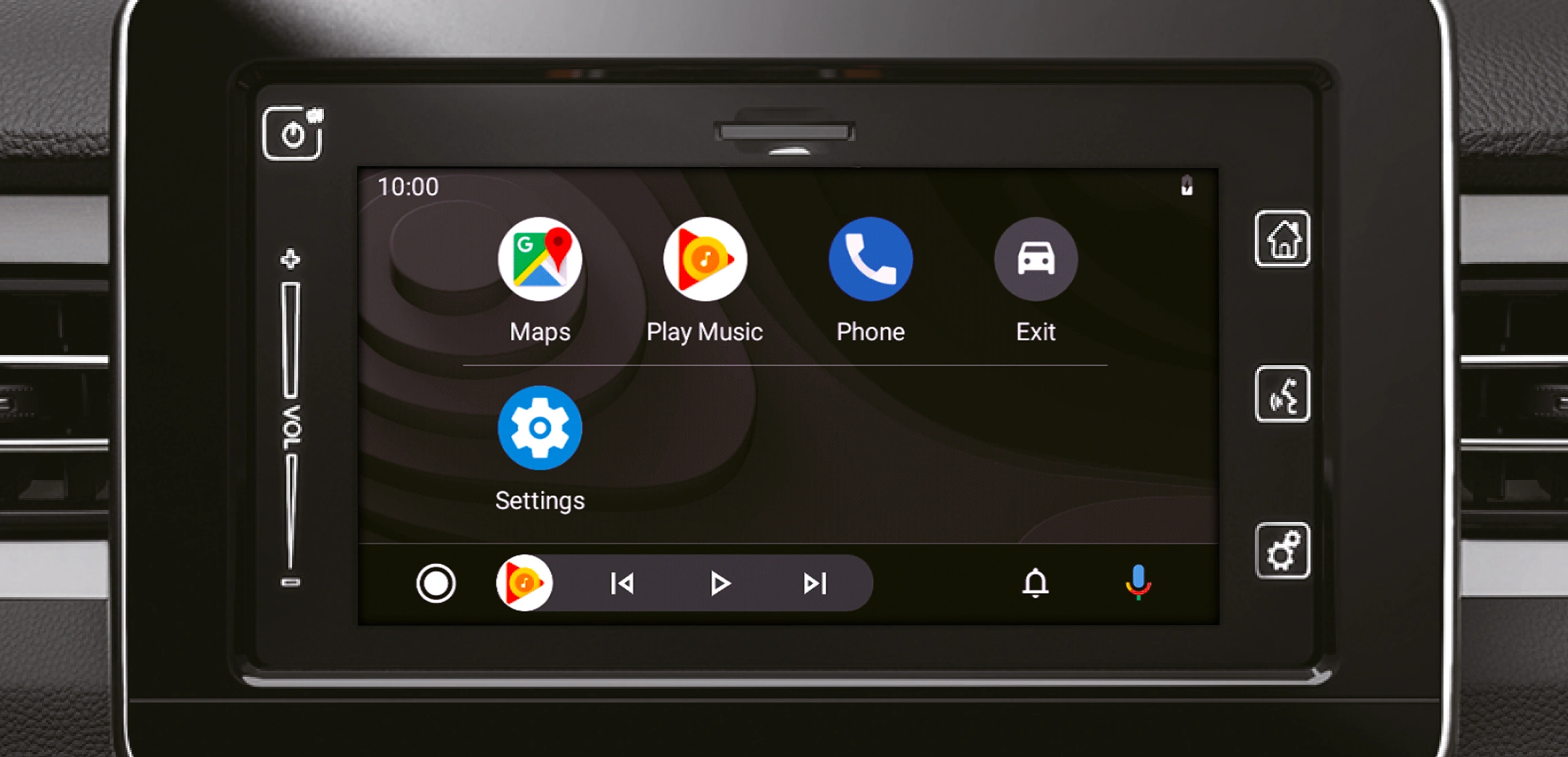 Ignis touchscreen features close-up
