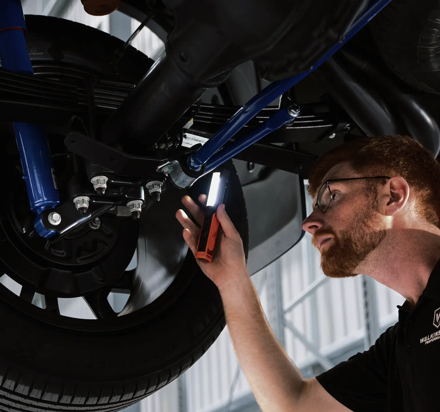 Amarok W600 under inspection