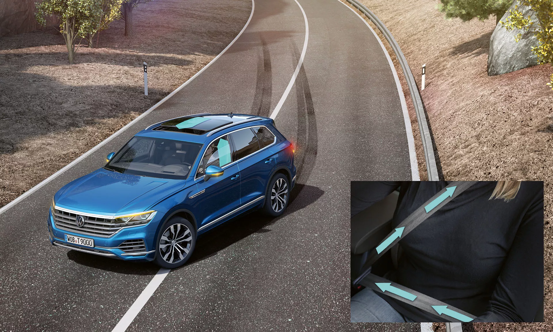 Touareg accident prevention